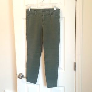 Olive green Pixie Cut jeans